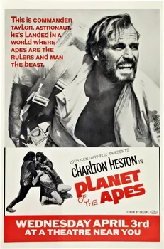 

PLANET OF THE APES Movie SILK POSTER Decorative painting 24x36inch