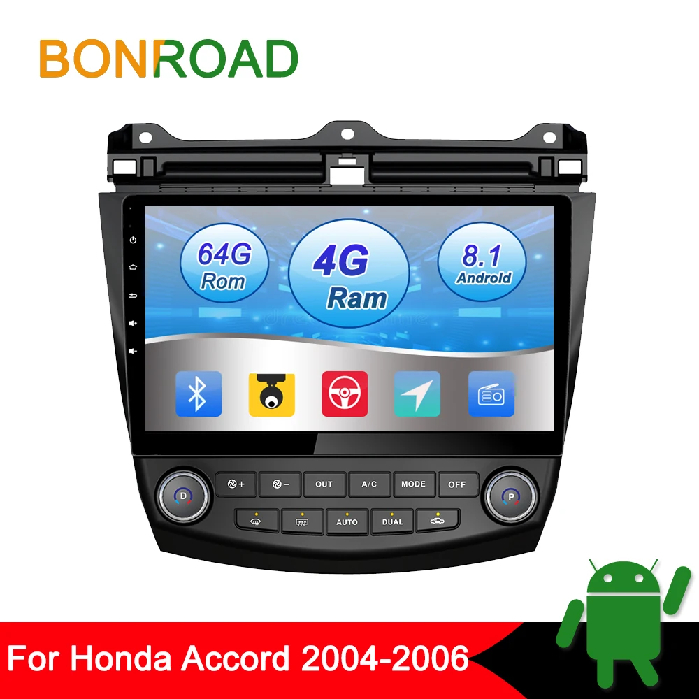 

Bonroad Android Car Radio Multimedia for Honda Accord 7 2004-2006 GPS Navigation Stereo Player car dvd gps navigation player