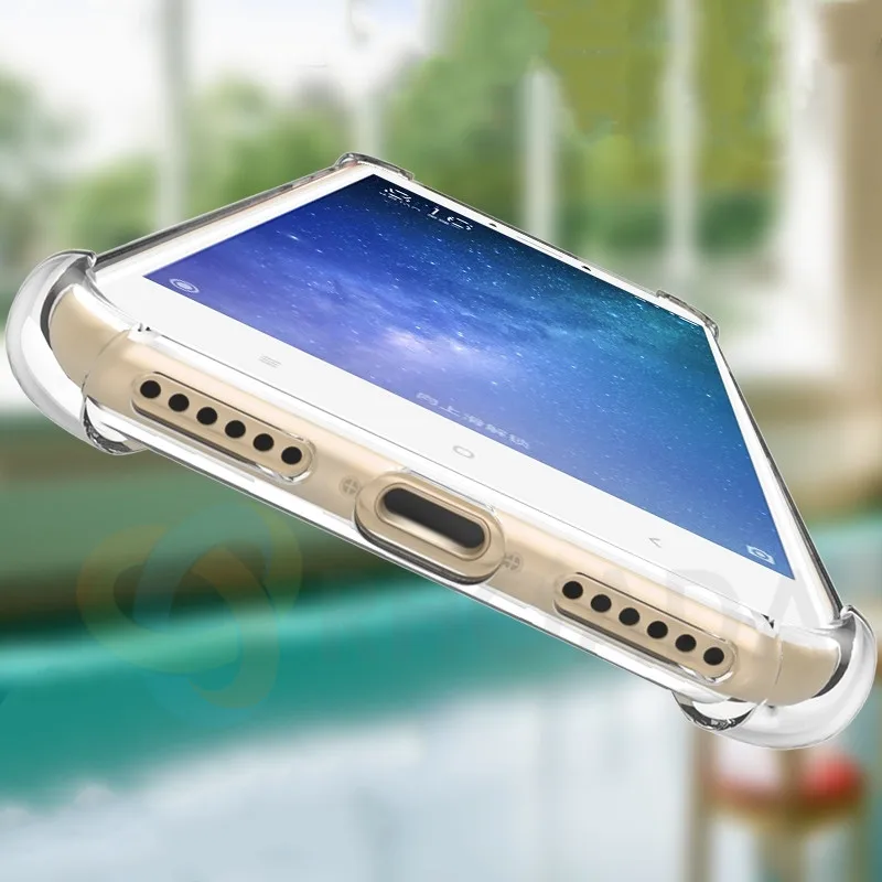 Мягкая кожа Гибкая бампер ясности TPU чехол для Xiaomi Mi 6 Чехол прозрачный мягкий Coque