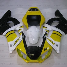 YZFR6 1998-2002 всего тела комплекты для YAMAHA YZFR6 98 99 обтекателя YZFR6 2000 цвет: желтый, белый тела Наборы