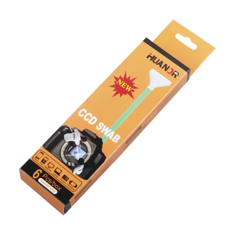 

Camera Cleaning Kit CCD 6 in1 Swab DRY Cleaner Full Frame 24mm Big CMOS CCD Swab For Canon For Nikon DSLR Camera Lens Sensor