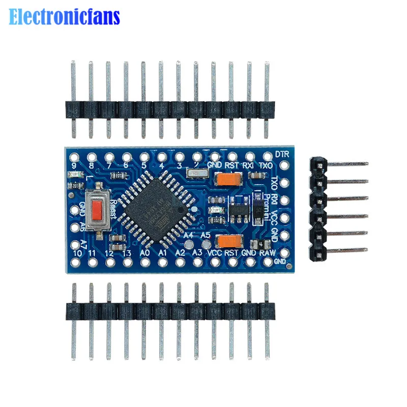 5 шт. Pro Mini atmega328 Mini ATMEGA328 3,3 В 8 м Mini 328 Замена ATmega128 для Arduino совместимый нано