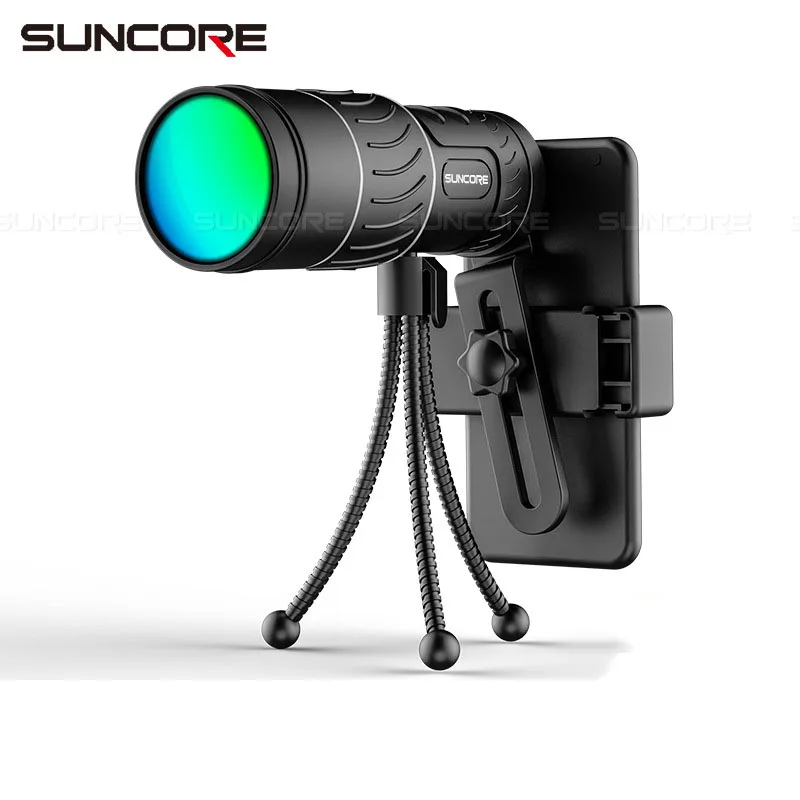 جديد HD 16x52 أحادي تلسكوب مناظير التكبير التركيز الأخضر فيلم Binoculo البصرية الصيد عالية الجودة السياحة نطاق