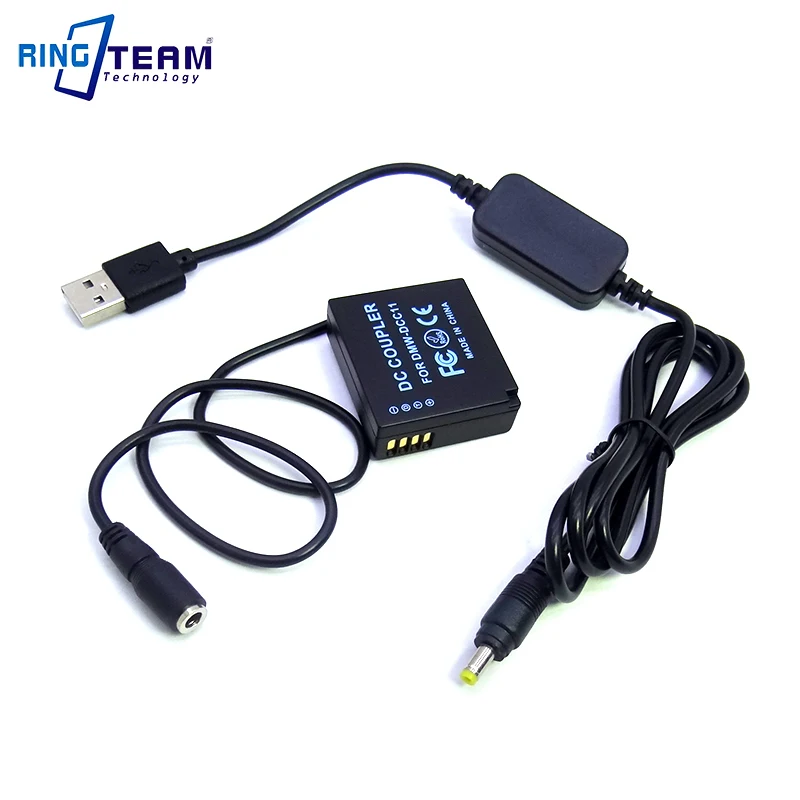 10X BLG10E BLE9 Dummy Battery DMW DCC11 + USB