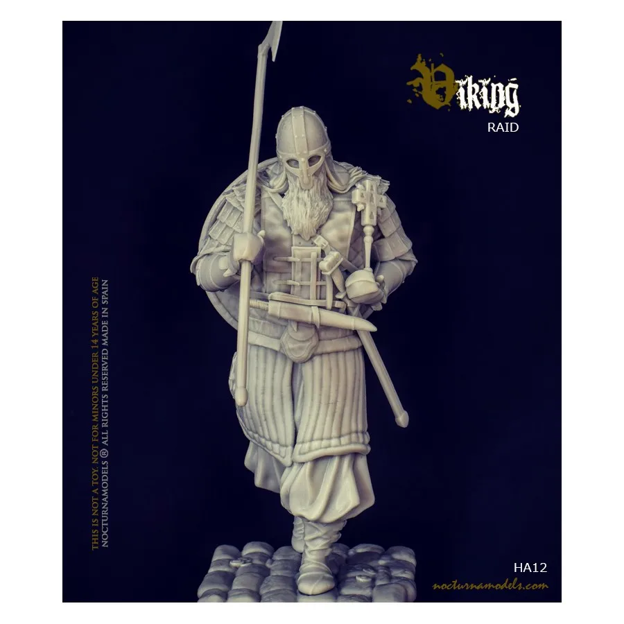 [Loong Way Miniatures] модели Nocturna VIKING RAID 75 мм миниатюрная смола|miniature|miniature resinminiature model |