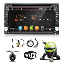 4 ядра 800*480 2 DIN Android 6.0 Fit Nissan Qashqai Tiida Аудиомагнитолы автомобильные стерео Радио GPS ТВ 3 г Wi-Fi DVD Automotivo Универсальный DDR3