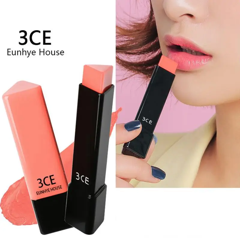 

1pcs Smooth Soft Lipstick Lasting Moisturizing Batom Lip Balm Lipstick Make Up Sexy Lasting Easy To Wear Make Up Lipstick