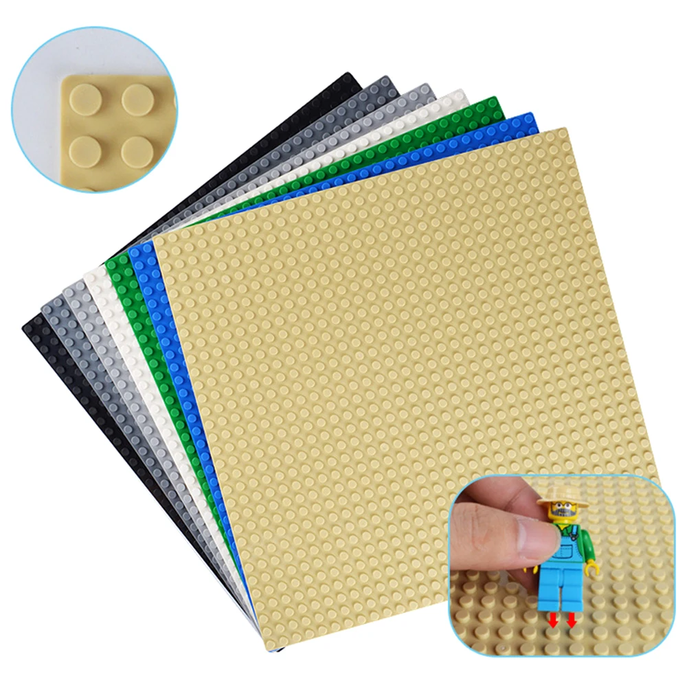 

32*32 Dots Base Plate for Small Bricks Baseplate Board Single Side Children DIY Building Blocks Toys