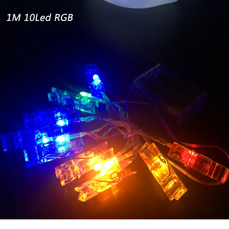 Led clip string holiday light (48)