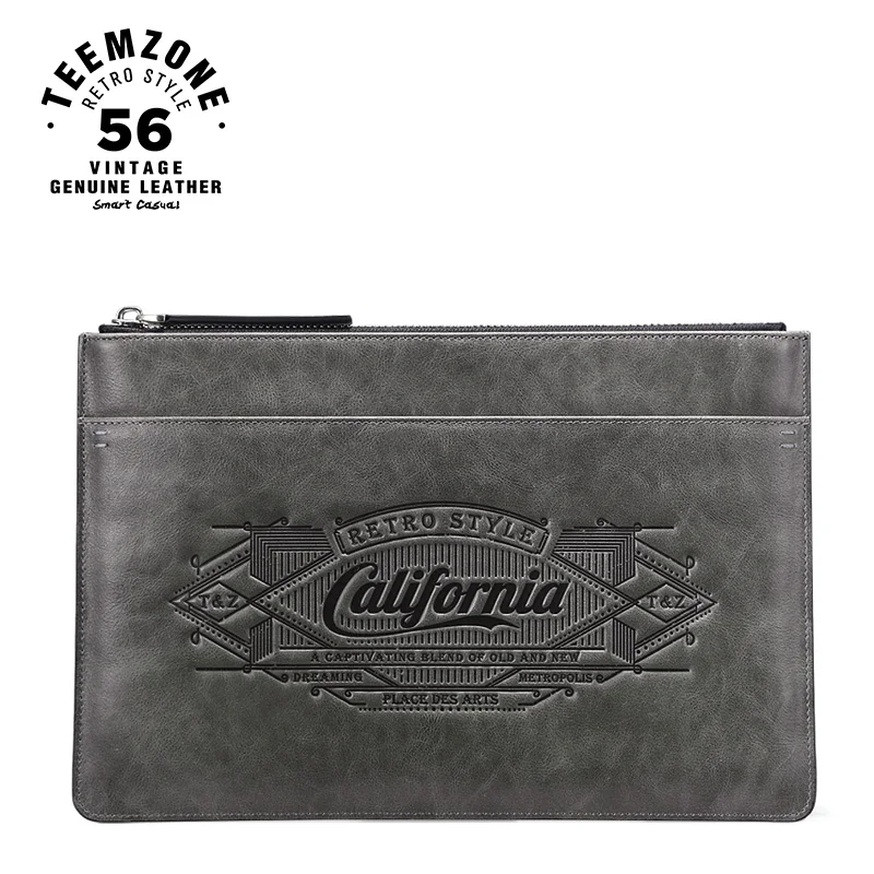 Teemzone California Style мужские высококачественные модные деловые кошельки клатчи сумки