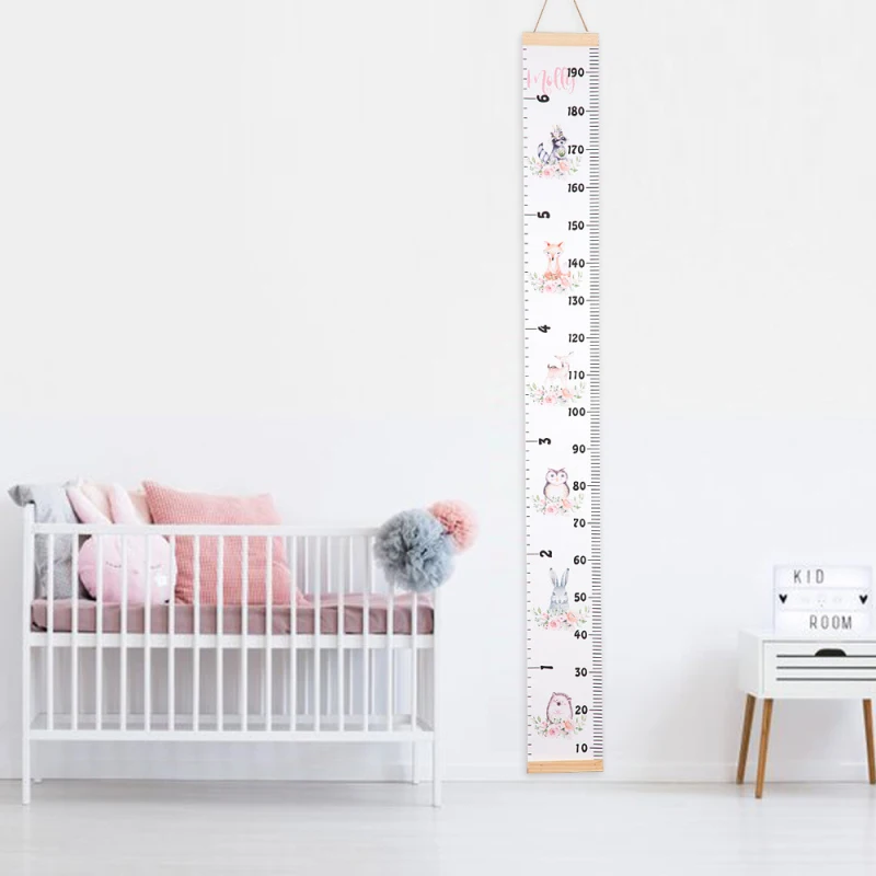 Настенный стикер в скандинавском стиле для измерения роста ребенка, декоративный детский график роста детей для спальни, украшение для дома