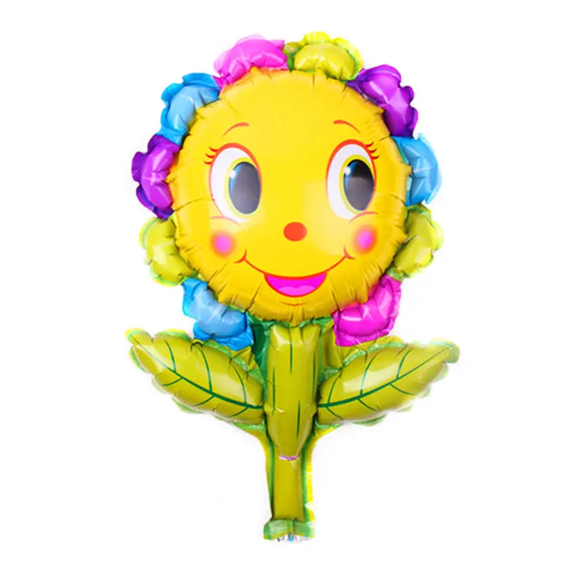 TSZWJ мини Подсолнух кокосовое дерево кактус алюминиевый шар, для дня рождения вечерние игрушки свадебный комод воздушный шар - Цвет: Figure balloon