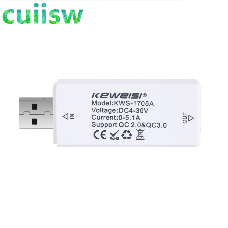 USB 5 в 9 в 12 В 20 в QC 2,0 3,0 OLED Ток Напряжение зарядное устройство тестер емкость USB зарядное устройство Доктор измеритель мощности текст вольтметр 7% ВЫКЛ