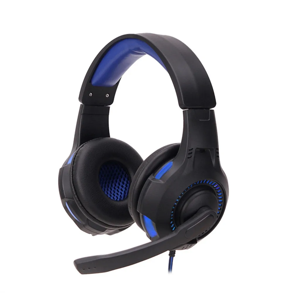 

Wholesale Gaming Headset Surround Stereo noise Cancelling Headphone USB 3.5mm Jack with Mic for PC Computer 15J Drop Shipping
