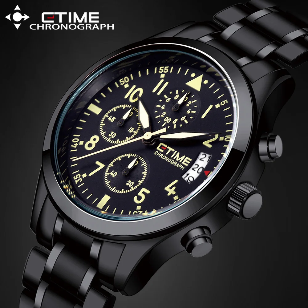 Prix pour 2017 CTIME Hommes montres Top marque de luxe Militaire horloges mannen Horloge hommes En Acier Plein de Sport Montre Étanche relogio masculino Prix pour 2017 CTIME Hommes montres Top marque de luxe Militaire horloges mannen Horloge hommes En Acier Plein de Sport Montre Étanche relogio masculino