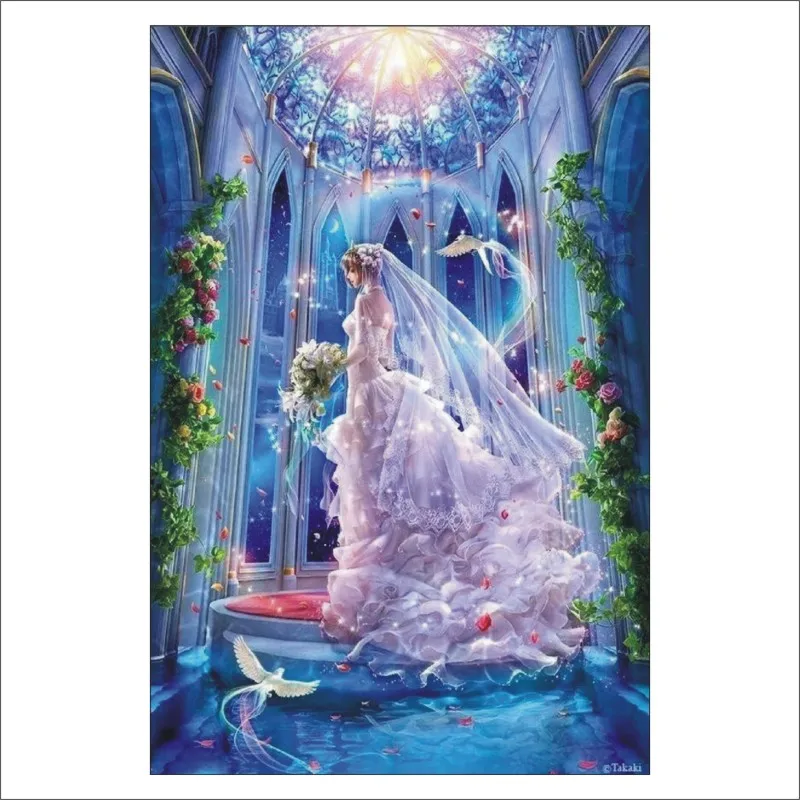 DIY 5D Diamond Painting Kit Bride Decoration Embroidery Paintings Home