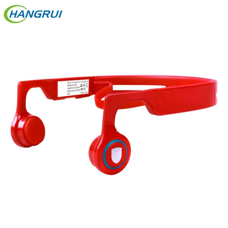 

HANGRUI Bone Conduction Wireless Headphone Bluetooth earphone Sports Stereo Headset for Phone 8GB MP3 Player APP Control Earbuds