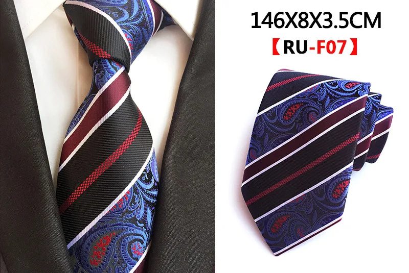 67 цветов, шелковый галстук для мужчин, жаккардовый, 8 см, Модный Цветочный галстук, деловой галстук для свадебной вечеринки, галстук, подарок для Него