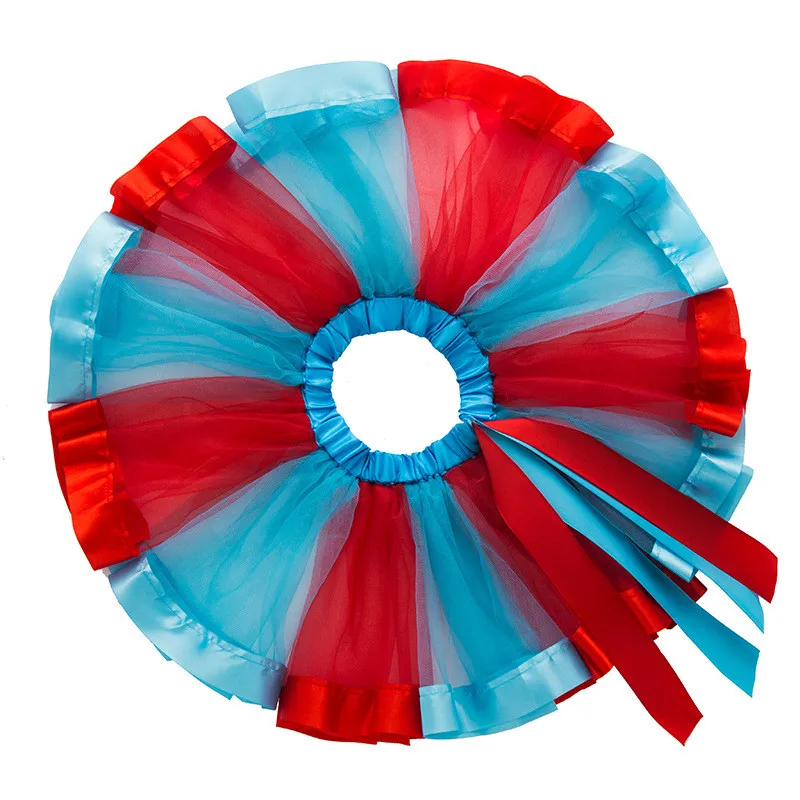 Rainbow Dress Children Girls Clothes Tutu Dresses for Kids Party Colorful Tulle Child Halloween Christmas Costume Acting Dancing (2)