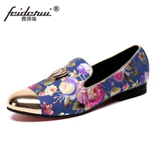 Плюс Размеры элегантный круглый носок без шнуровки мужские мокасины Лоферы для женщин Пояса из натуральной кожи Удобные ручной работы Мужские лёгкие ботинки SL22