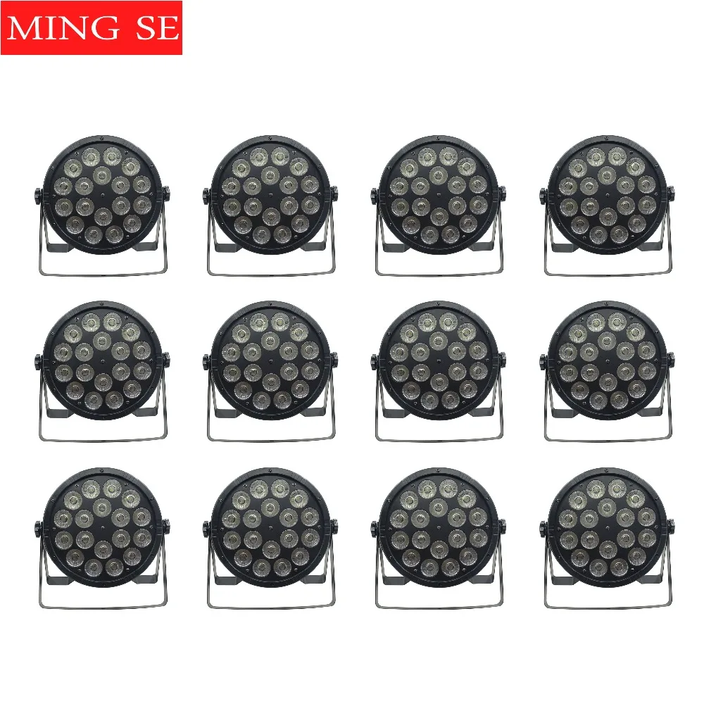 

18x12W RGBW 4in1 Led Par Light 18*12w With DMX512 Disco lights professional stage DJ Equipment Wedding Disco Stage Lighting