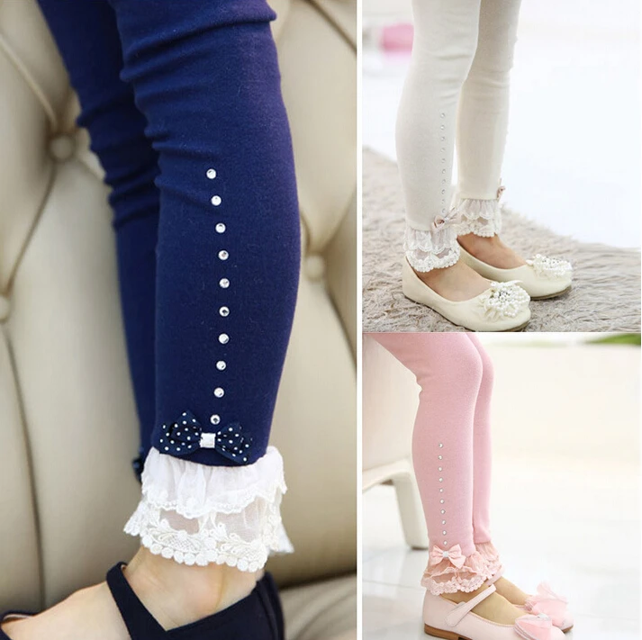 

New 2019 Spring and Autumn baby leggings pants children clothing girls trousers Free Shipping