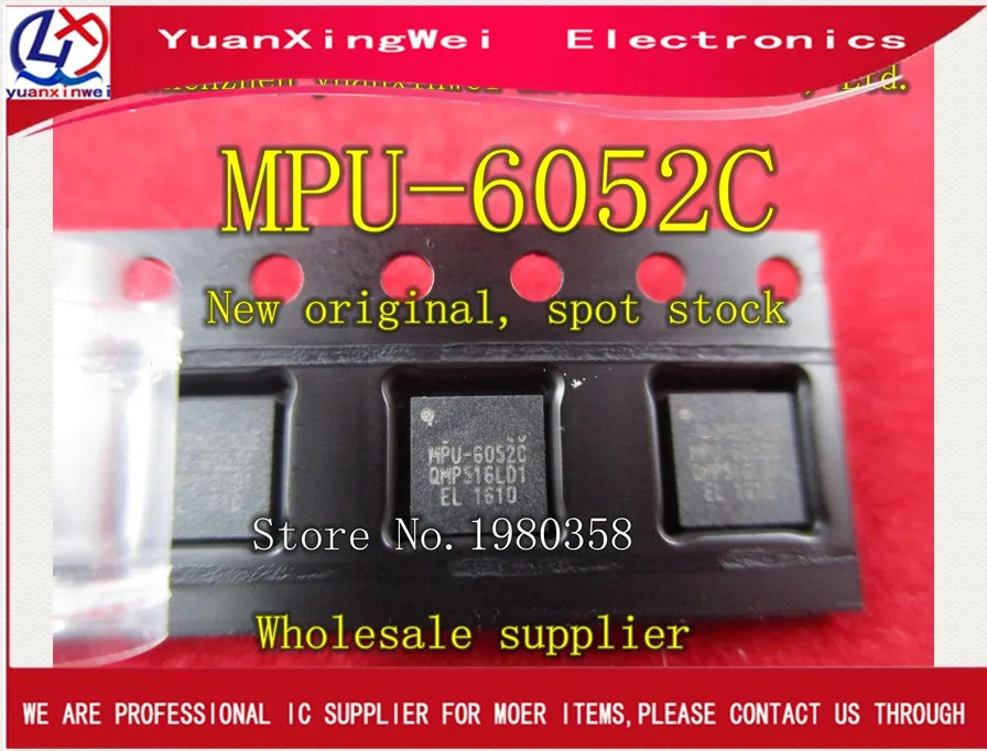 Бесплатная доставка! 10 шт. новинка 100% оригинальная Φ MPU6052C | Электроника