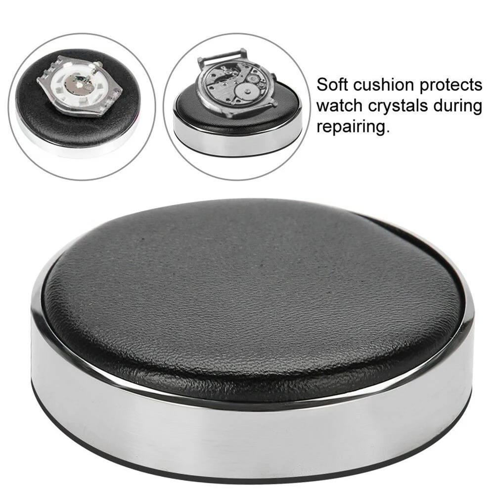 

Durable Professional Soft Watch Movement Holder Remove Watchmaker Cushion Jewelry Case Repair Pad Change PU Protective Tool#137