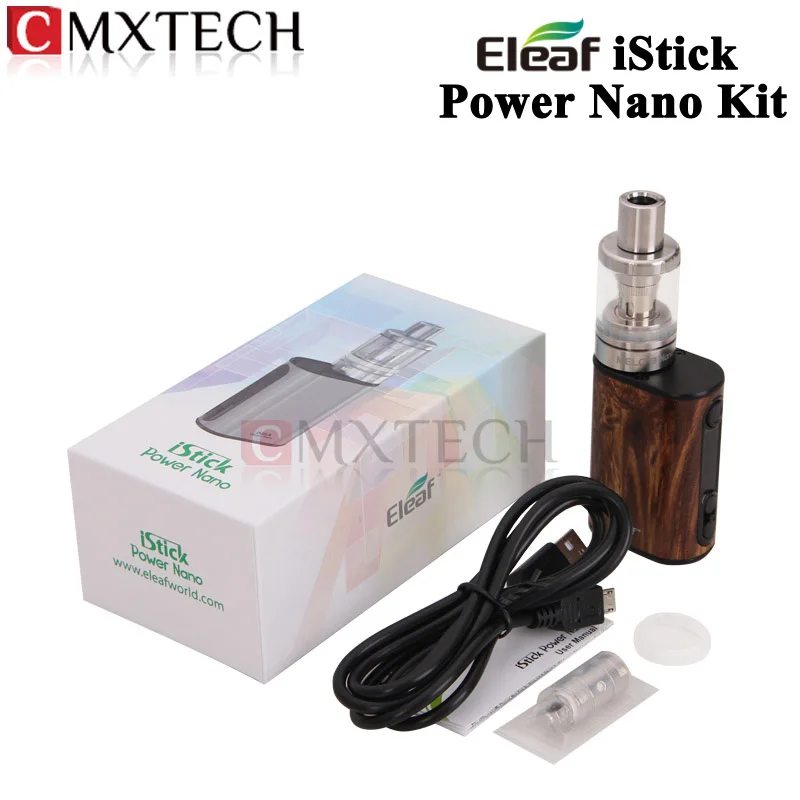  Eleaf iStick Power Nano 1100mah Battery 40W Electronic Cigarette Box Mod Vape 2ml MELO 3 Nano Tank Atomizer with EC ECML Head 