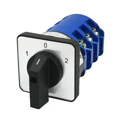 

LW28-125A/3 Panel Mounting 3-Position 3-Phase Rotary Cam Changeover Switch