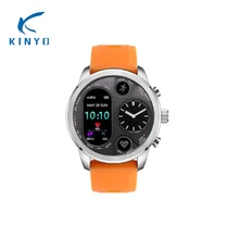 Сердечного ритма Смарт Группа Смарт-фитнес-трекер Браслет артериального давления трекер сна 5ATM Водонепроницаемый длительным временем ожидания спортивные браслеты