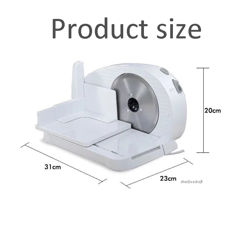 

Household electric meat slicer Multi-function bread toast food cutter for frozen beef mutton ham vegetable slicing machine 220v