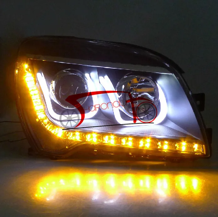 

Headlights with LED DRL and Bi-xenon Projector For Kia Sportage 2007-2013
