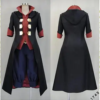 

Reon Ruisu Garo Honoo no Kokuin Cosplay Costume Custom coat pant shirt suit uniform set