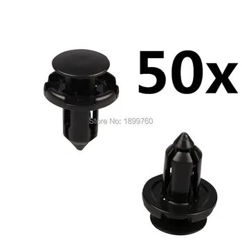 

50 Pcs Fender & Bumper Push-Type Retainercar clips MR200300 for Outlander Lancer