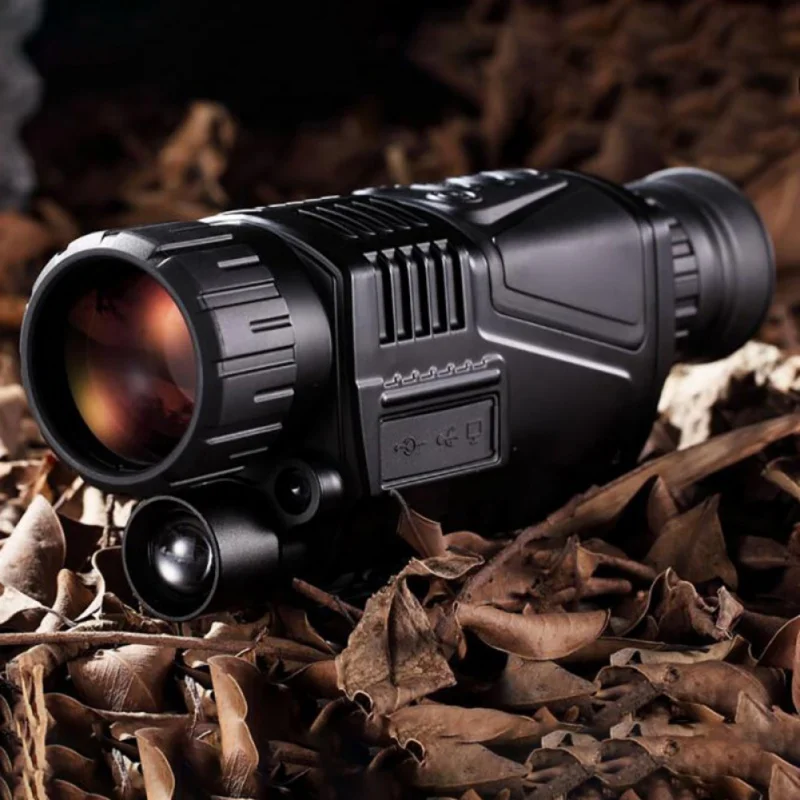 

Monocular Infrared Night Vision infrared Digital Scope Hunting Telescope long range with built-in Camera with 8G memory card