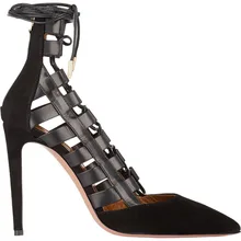 Frauen Black & Blue Suede Punkt Toe High Heels Pumps Schuhe für Frau, plus größe 5-14, casual & party & hochzeit
