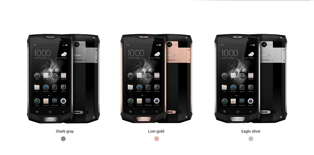 Blackview BV8000 Pro 5,0 "смартфон IP68 Водонепроницаемый MTK6757 Восьмиядерный 6 ГБ ОЗУ 64 Гб ПЗУ 16 МП 4G Android 7,0 телефон