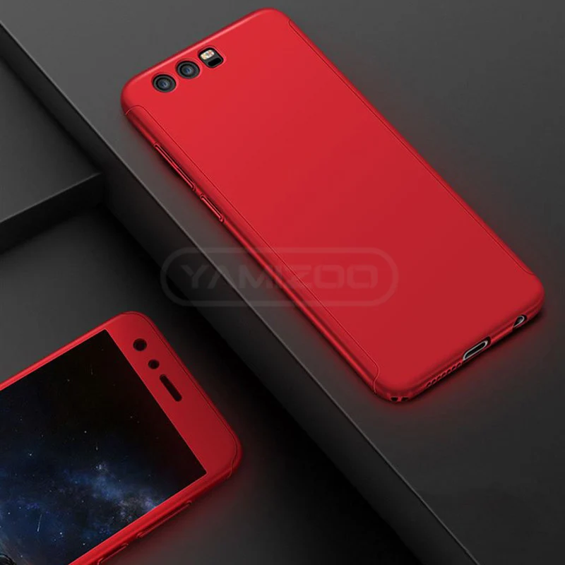 YAMIZOO Case For Huawei Honor 9 8 Lite 360 Full Cover Hard Capa Phone Case For Huawei Honor 9 8 Lite Protective Glass Case Cover (4)