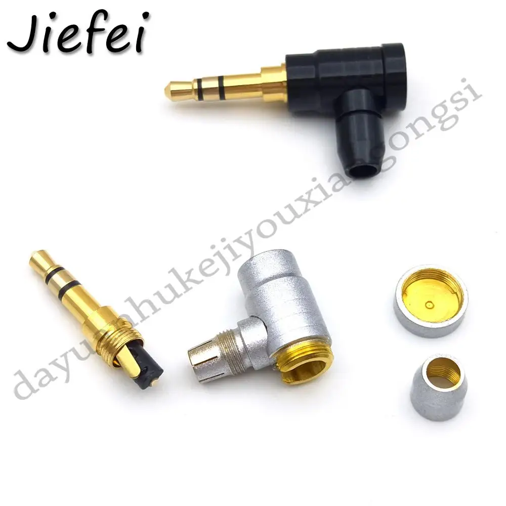 10pcs 90 Degree Jack 3 5 mm Headphone Plug Right Angle 3 Pole Stereo Audio Jack Connector for Cable Adapter