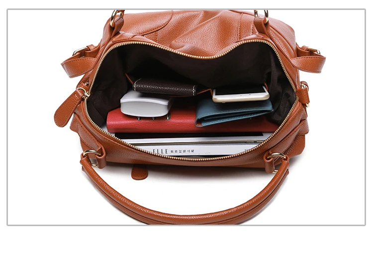 VMOHUO Large Leather Tote Bag Women Shoulder Bag Women Handbags 2018 Hobo Luxury Top-Handle Women Bags Designer High Quality (5)