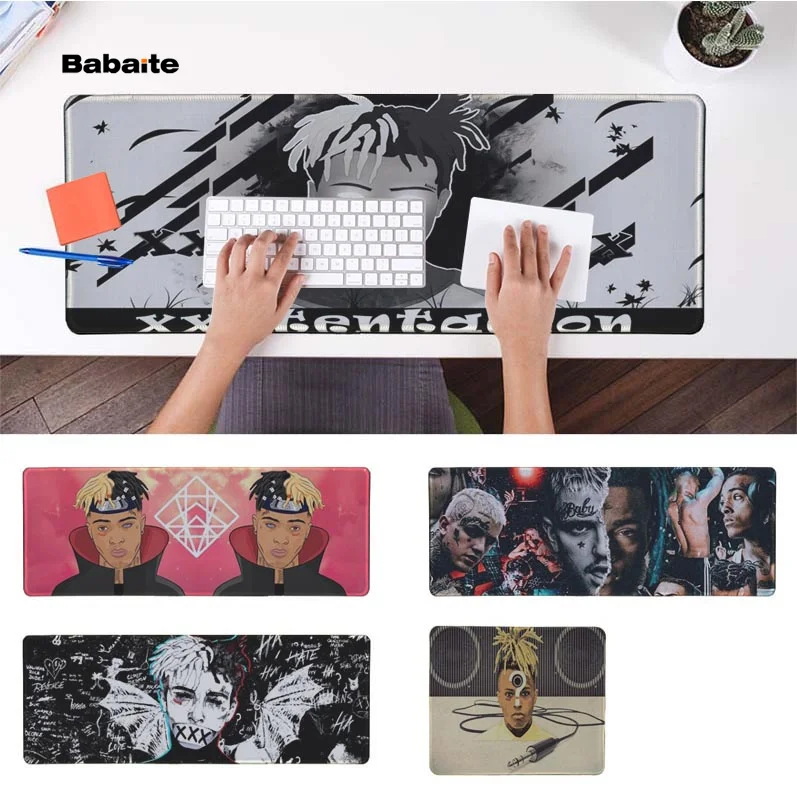 

Babaite New Printed XXXTentacion Durable Rubber Mouse Mat Pad Rubber PC Computer Gaming mousepad