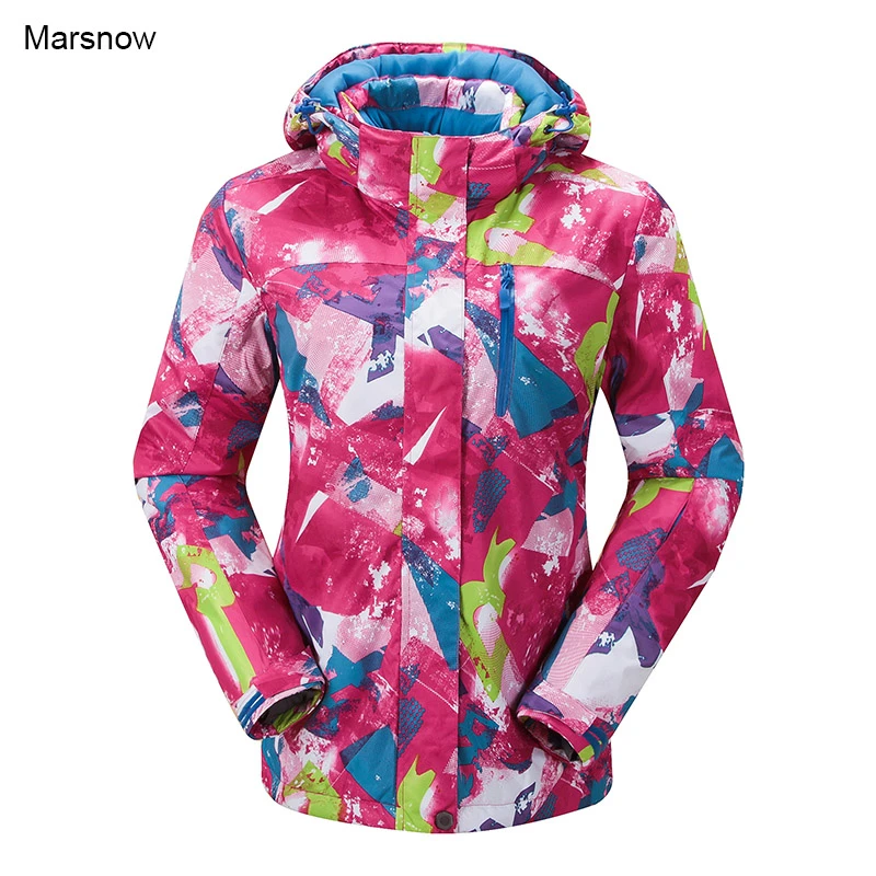 pink snowboarding jacket
