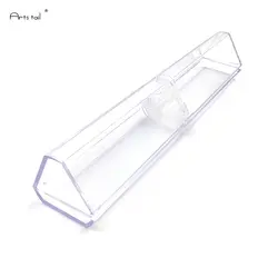 Художественный хвост 5 шт. Кристалл жесткий пластик Mitsubishi Колонка цилиндр ручка коробка для ручки с кристаллами чехол прозрачная коробка