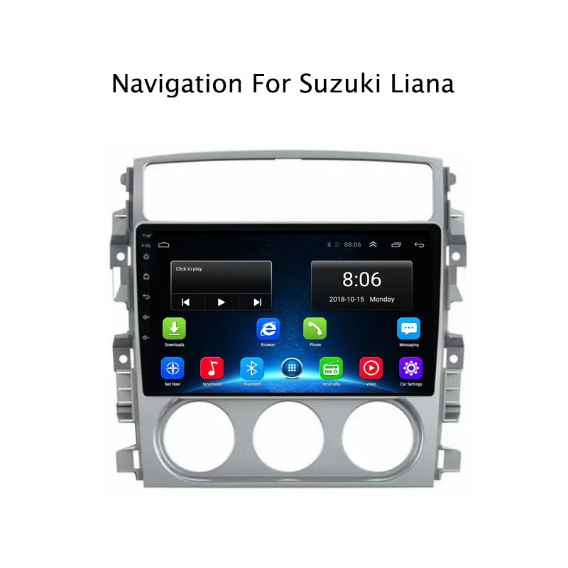 

NAVITOPIA 9inch 4G LTE WIFI Head Unit for Suzuki Liana 2007 2008 2009-2013 Android 6.0 2G+32G Car DVD Multimedia GPS Navigation