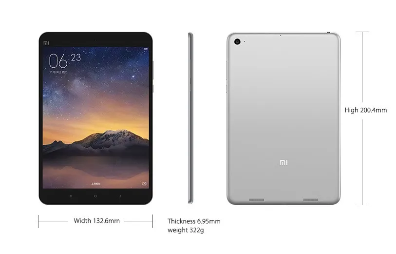 ORIGINAL XIAOMI MIPAD 2 MI PAD 2 INTEL ATOM X5 FULL METAL BODY TABLET PC 199627 22