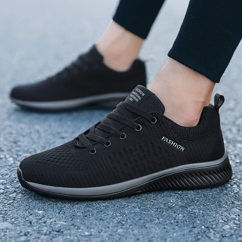 

Men Casual Shoes New Mesh Lace-up Men Shoes Lightweight Comfortable Breathable Walking Sneakers Tenis Feminino Zapatos 2019