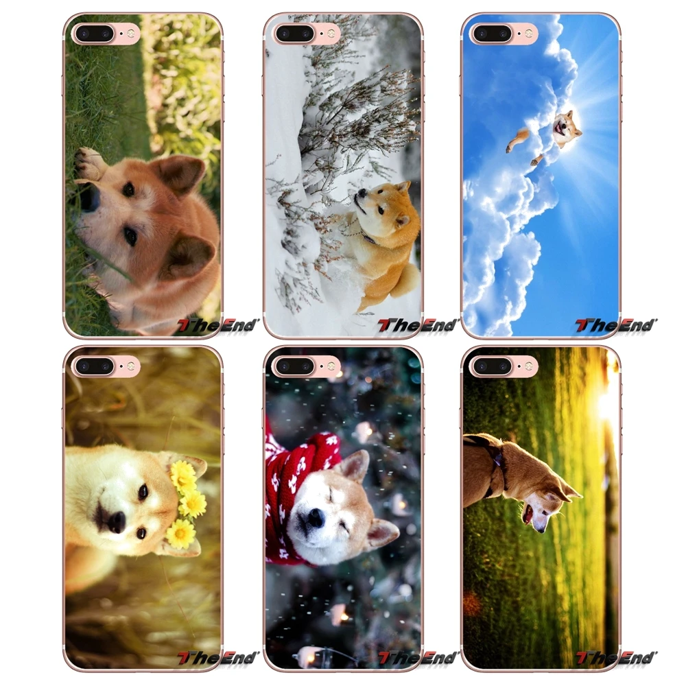 Желтый Doge Сиба ину Аляска корейский чехол для Huawei G7 G8 Ascend P7 P8 P9 Lite Honor 4C 5X 5C 6X Mate 7 8 9 Y3