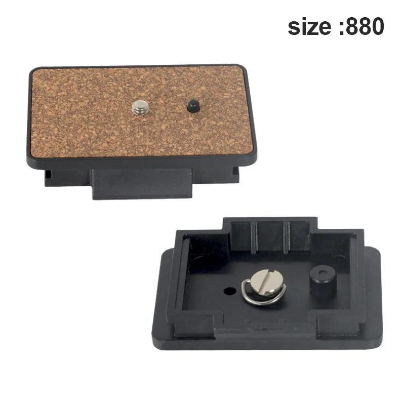 Camera Tripod Monopods Tripod head Fast Loading Quick Release Plate Screw Adapter Mount Head For YUNTENG iphone 12 pro max