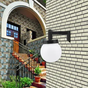

Non-dimmable Round Shape Ip65 3w 5.5v Outdoor Wall Light LED Solar Waterproof Garden Light For Aisle Corridor Porch Wall Lamp